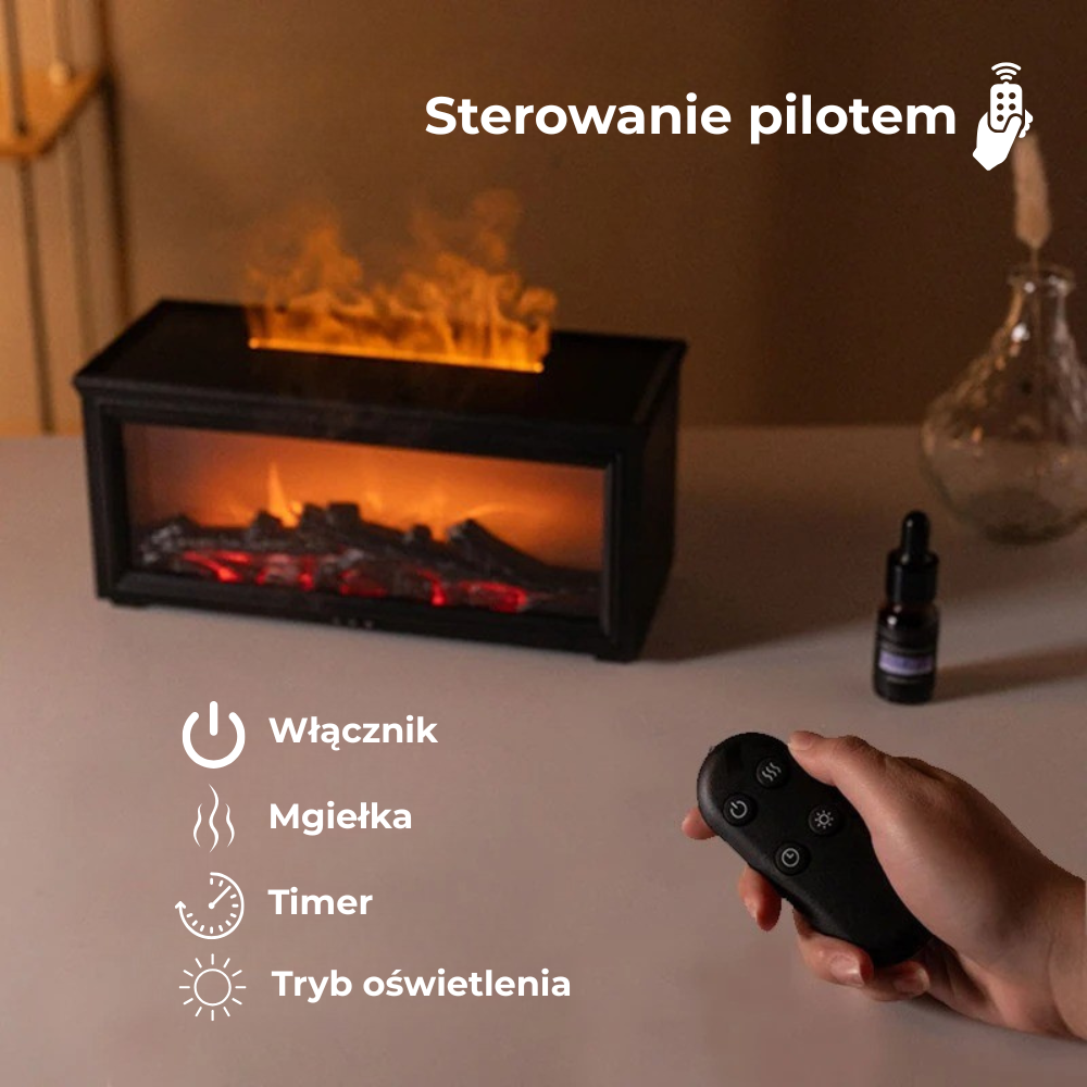 UltraFlamez™ Dyfuzor z Efektem Kominka