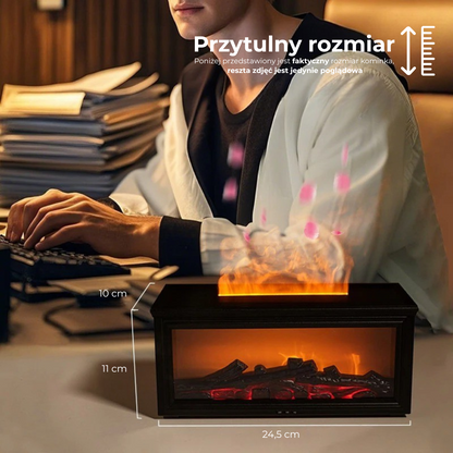 UltraFlamez™ Dyfuzor z Efektem Kominka